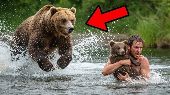 So erging es einem Mann, der ein Bärenjunges rettete