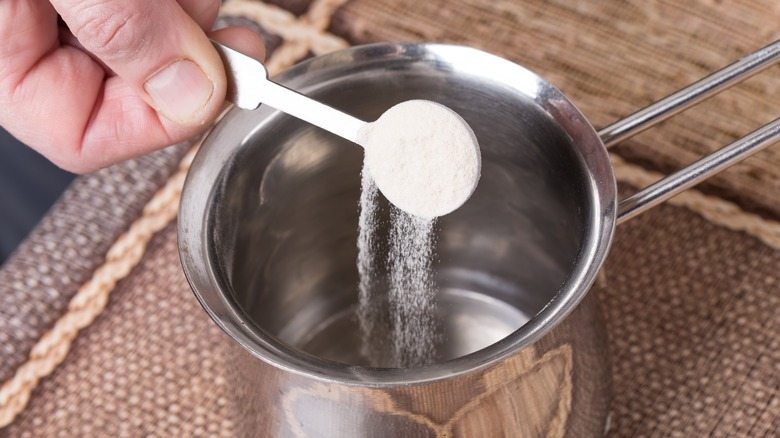 Was passiert, wenn man Gelatine im Garten pflanzt?